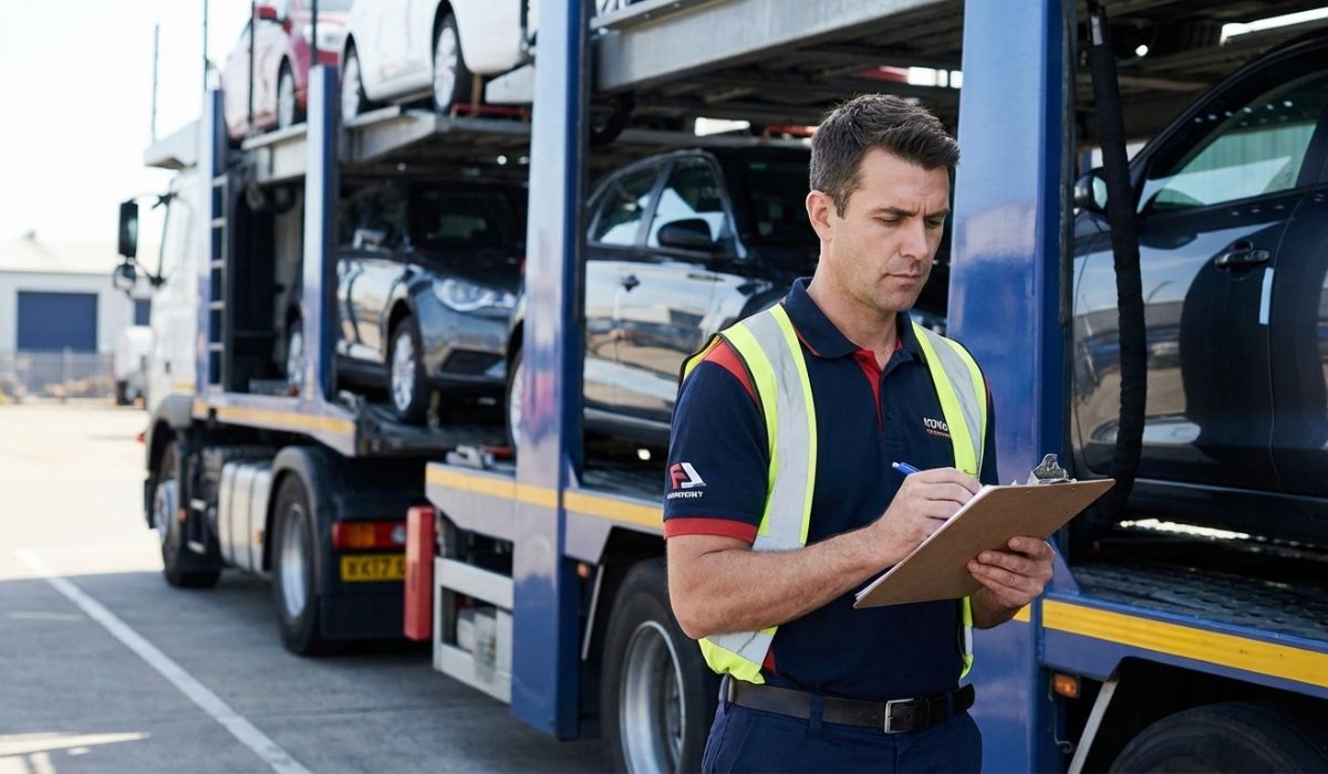 Bill of Lading inspection by licensed auto transport carrier Bill of Lading inspection by licensed auto transport carrier