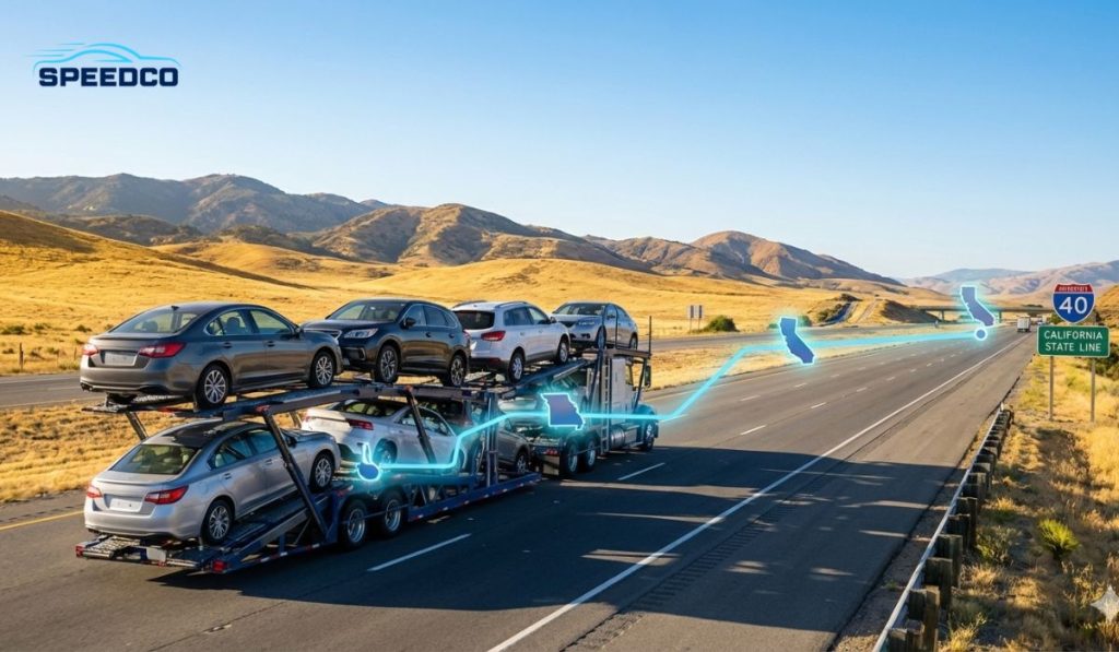 From Missouri to California Car Shipping
