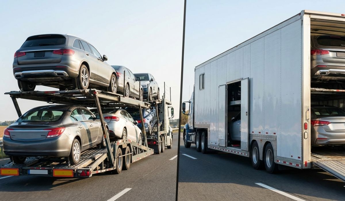 Open vs enclosed car transport from NY to PA Open vs enclosed car transport from NY to PA