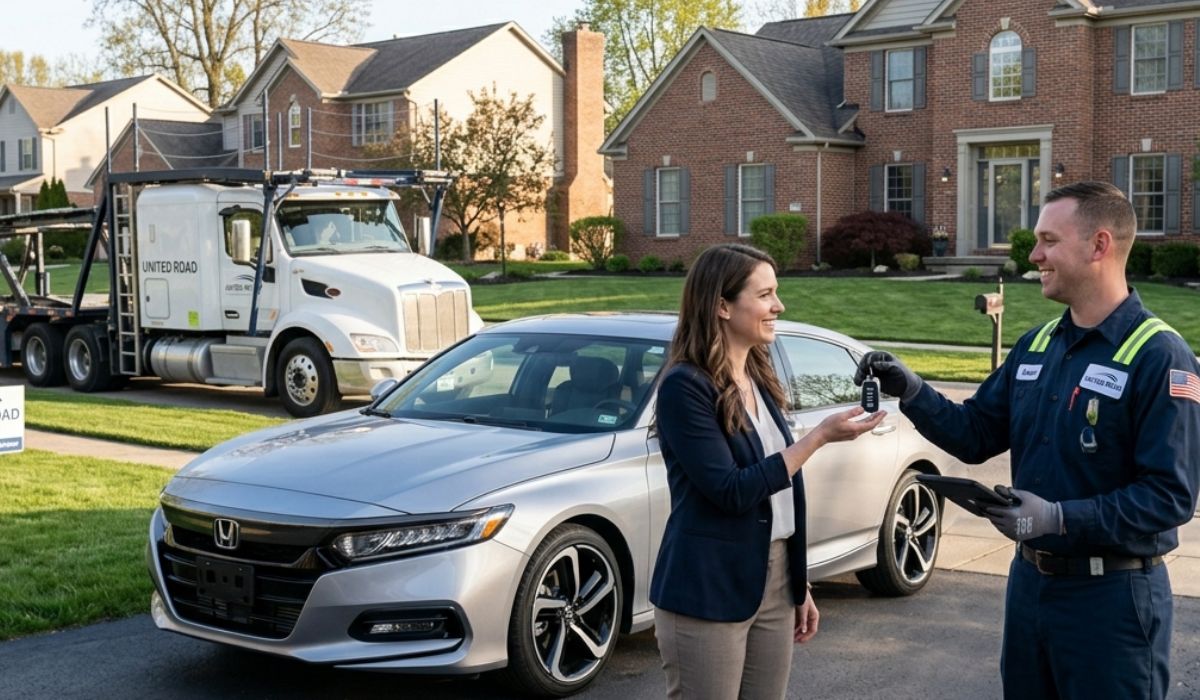 Door-to-door car shipping delivery from Virginia to Ohio