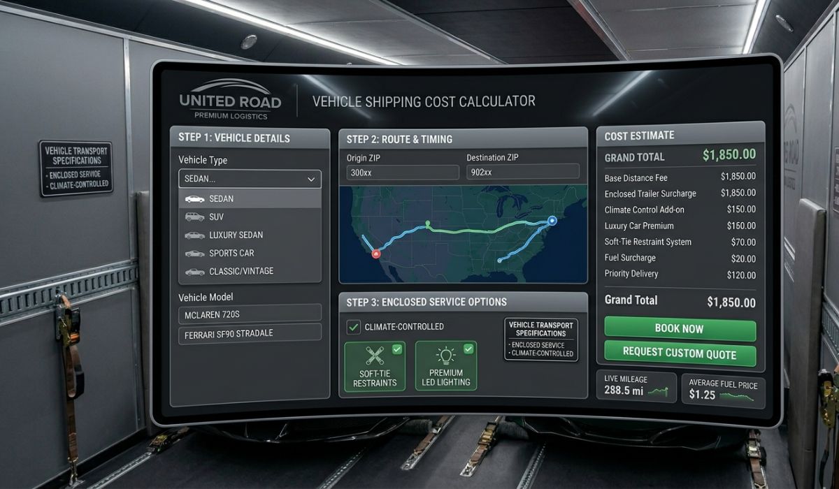 Car shipping cost calculator for Virginia to Ohio transport