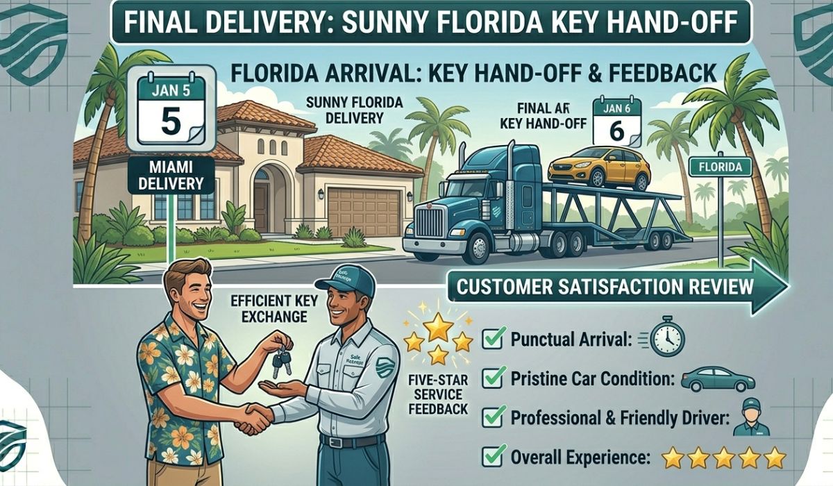 Customer satisfaction in michigan to florida auto transport with trusted SpeedComd service