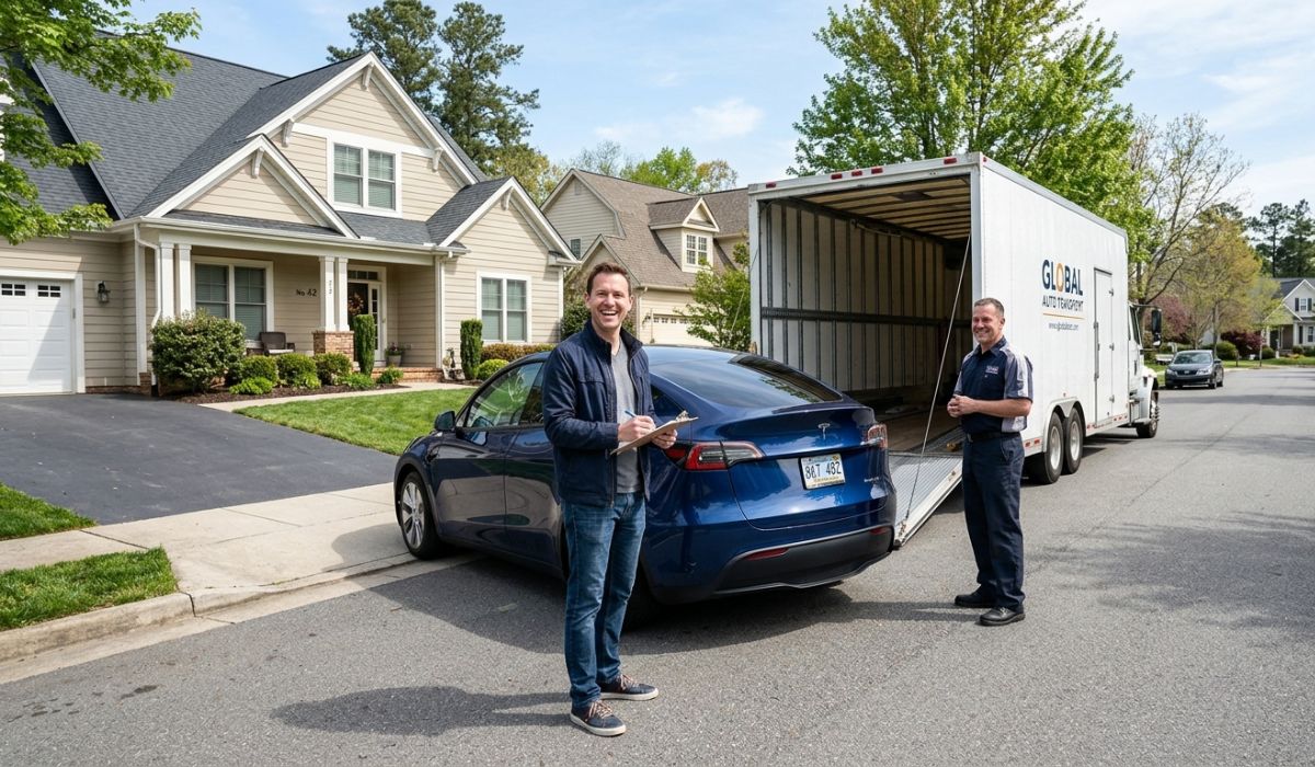Door-to-door car shipping delivery in Kansas