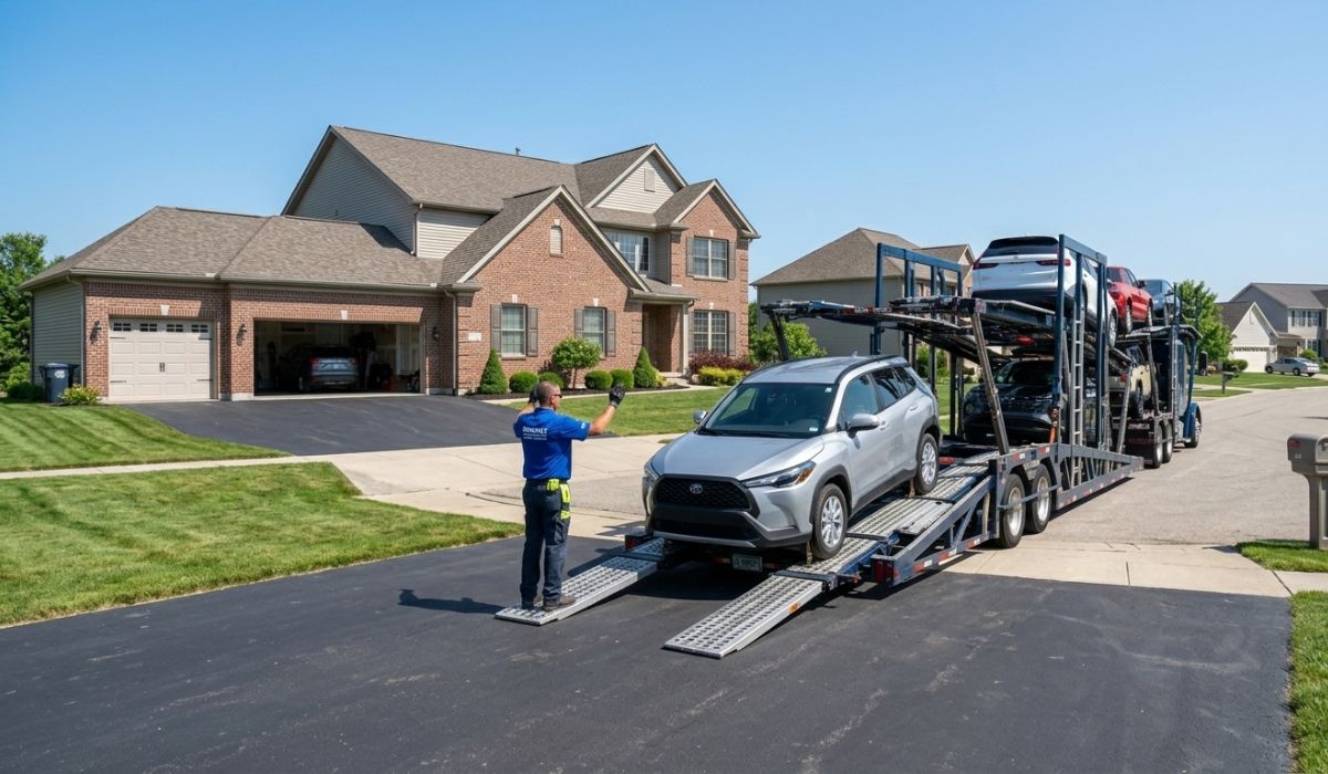 Door to door car shipping service from Michigan to Ohio