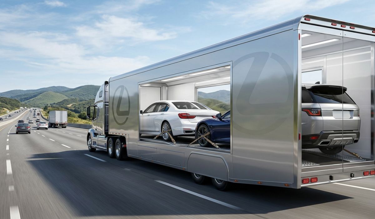 Enclosed auto transport Hawaii for luxury vehicles
