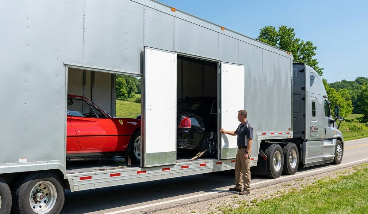 Enclosed car transport for luxury and classic vehicles in Ohio