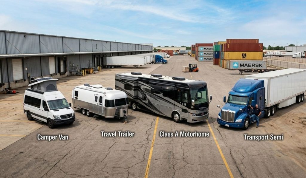 Example For Mile Simple Best RV Transport Rates Per Mile: (Ultimate 2026 Cost Guide USA)