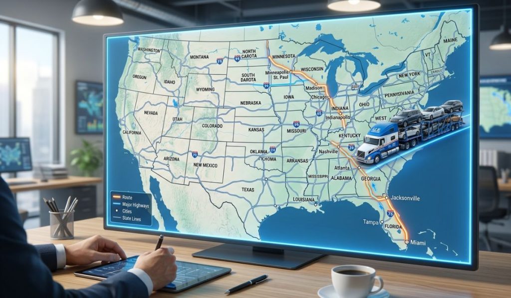 Best Florida to Minnesota Car Shipping