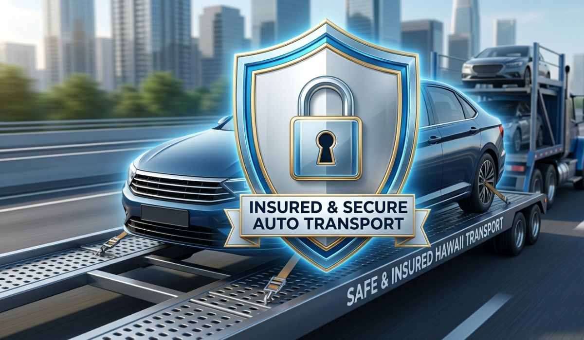 Insured auto transport service for safe Delaware to Hawaii vehicle shipping