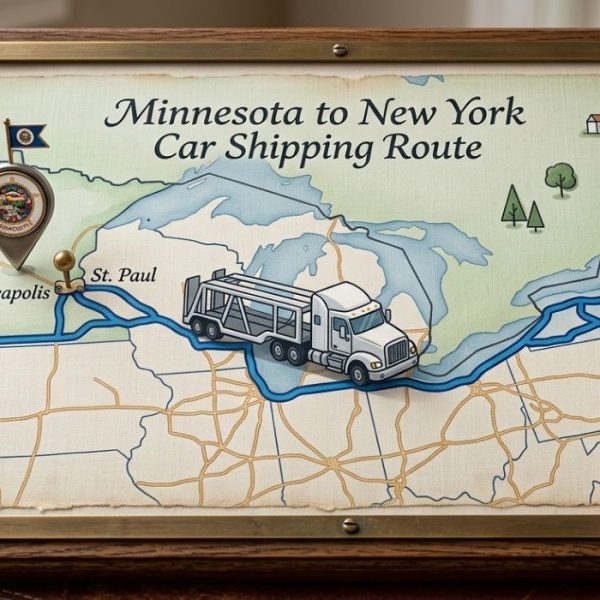 Ship your car safely from Minnesota to New York with Speedcomd. Get reliable, insured, and timely Minnesota to New York car shipping services today.