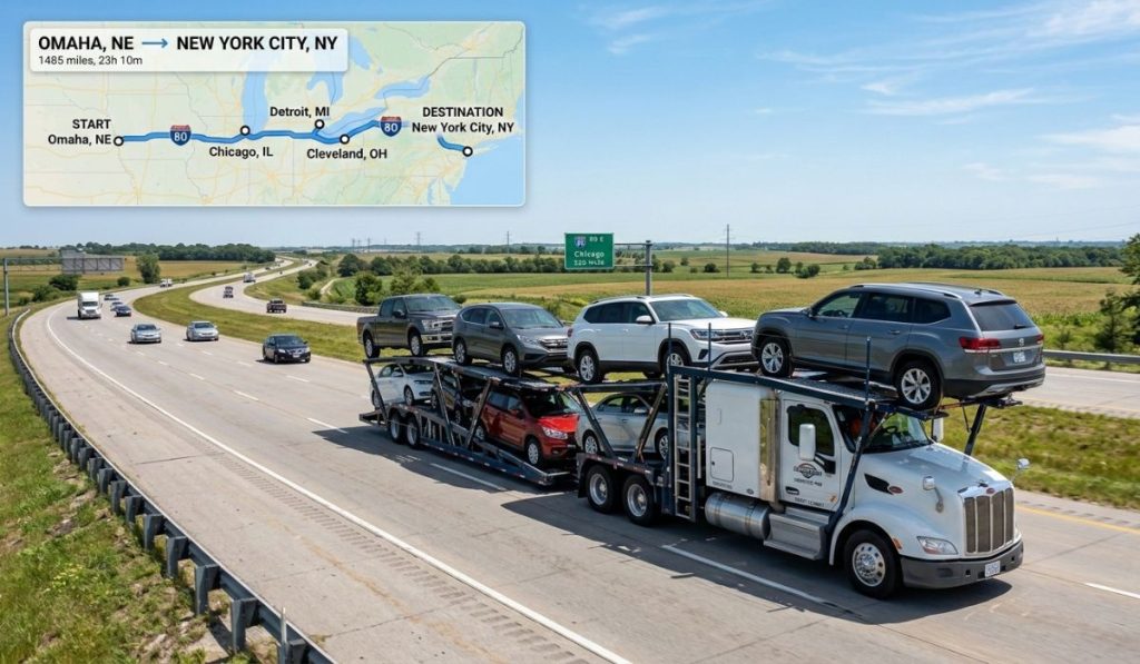 Nebraska to New York Car Shipping: Best Interstate Auto Transport 2026