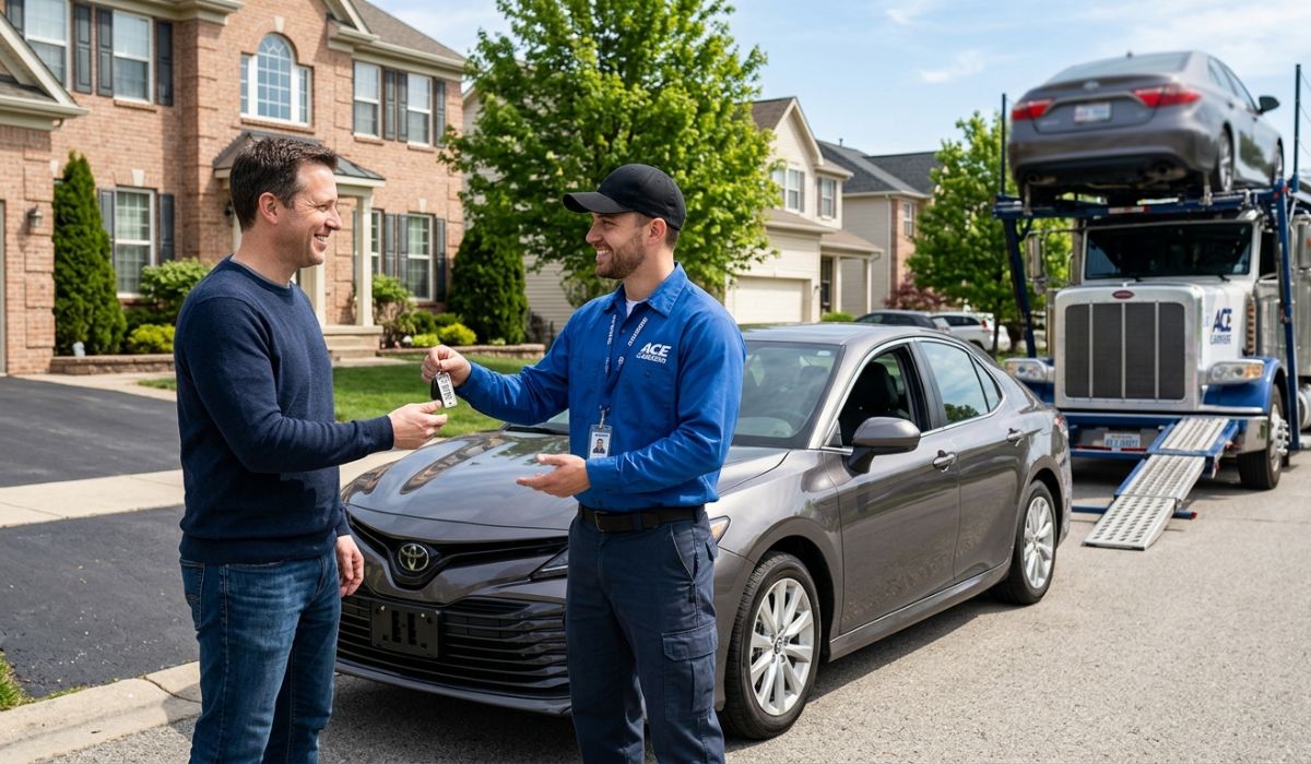 reliable car shipping company delivering vehicle safely USA service