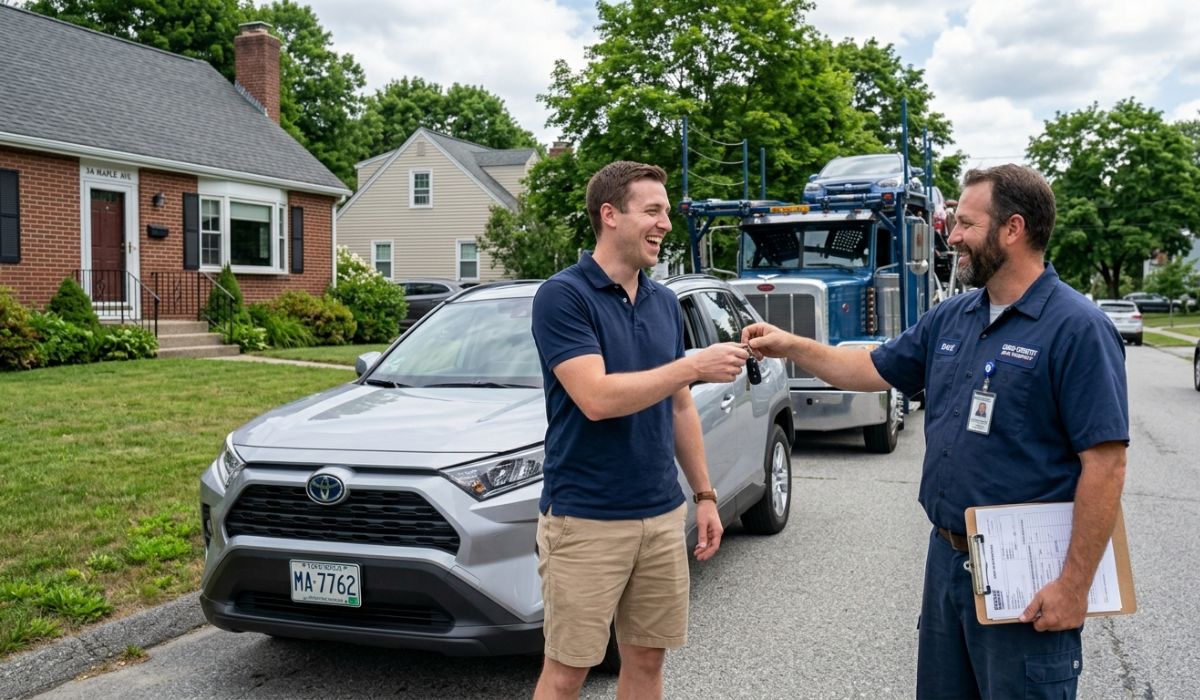 reliable car shipping service customer delivery Speedcomd