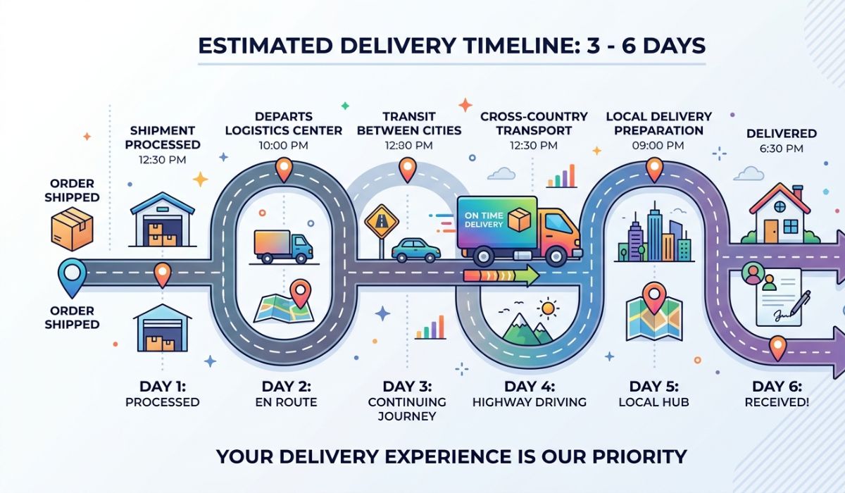 vehicle delivery timeline florida to minnesota car shipping days