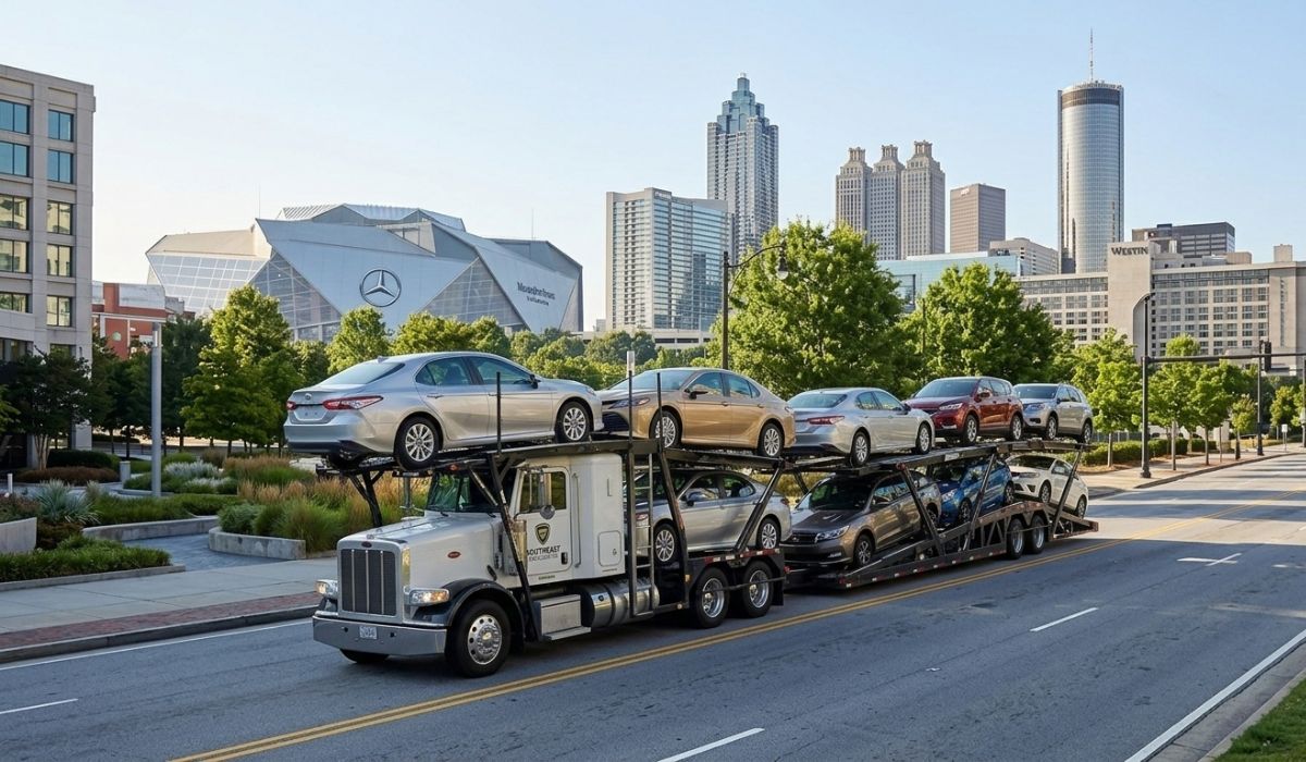 Vehicle pickup in Atlanta GA for Georgia to Ohio auto transport