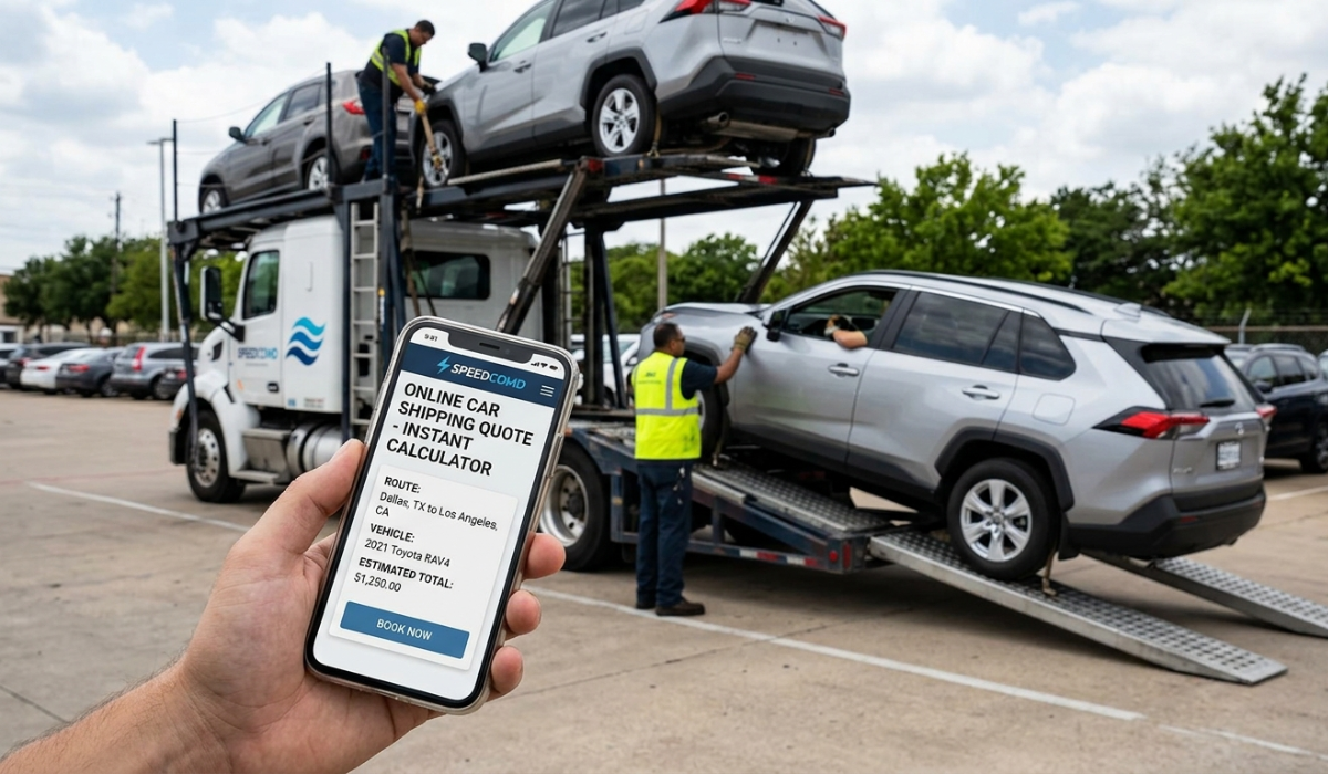 Car shipping quote and vehicle pickup process in Phoenix auto transport