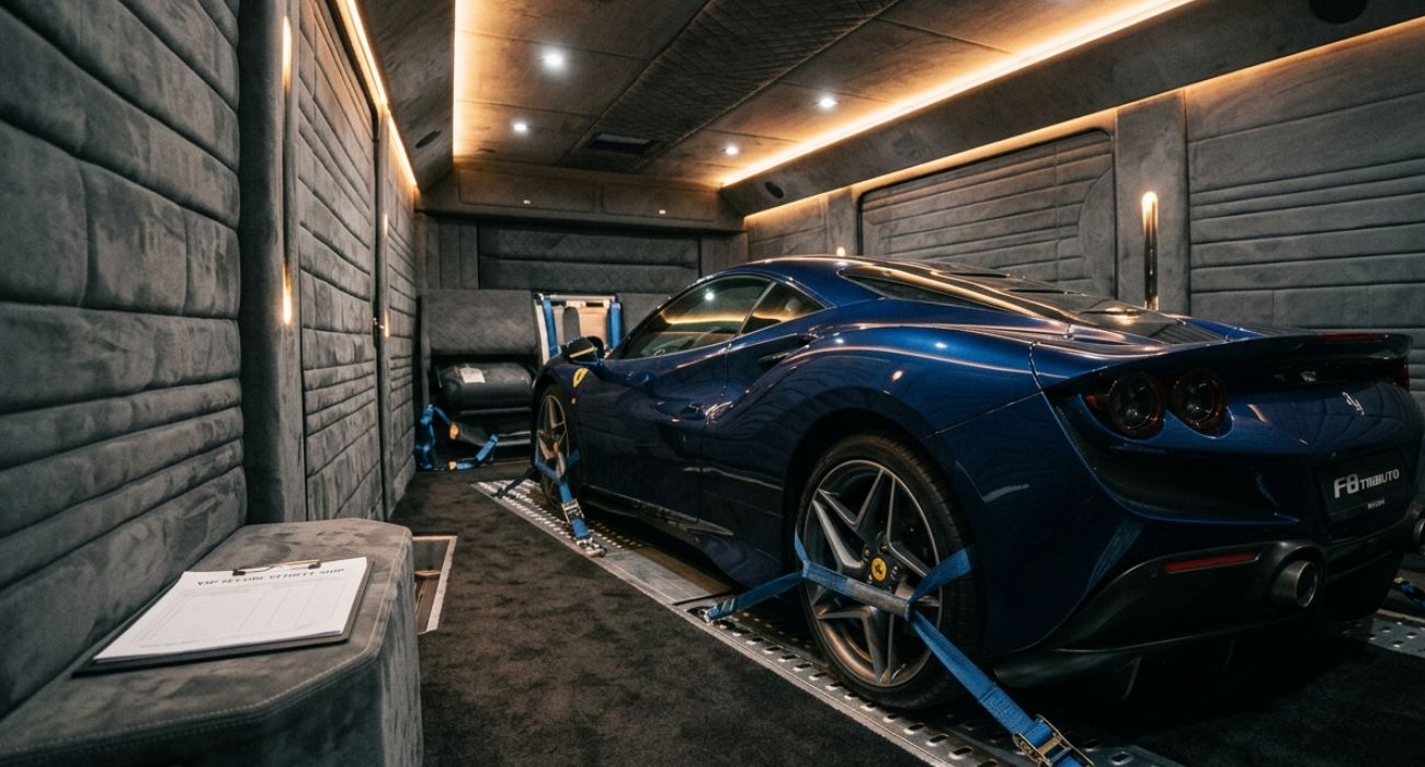 Enclosed Auto Transport Luxury Car Shipping
