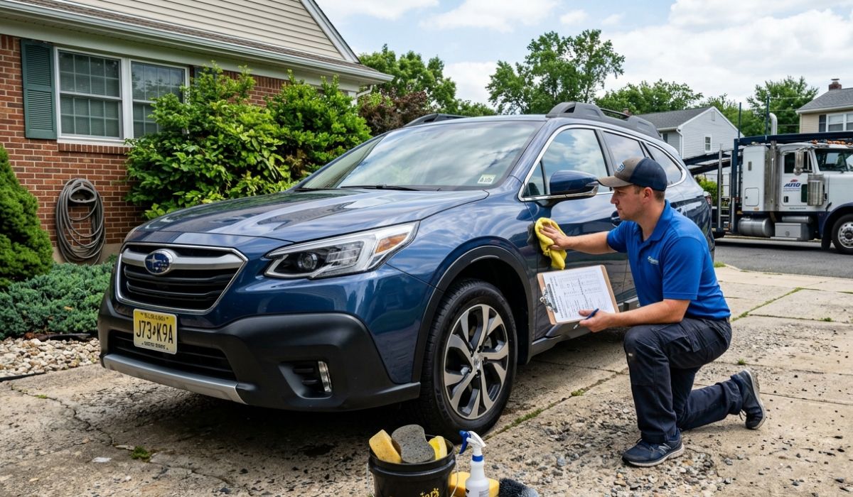 how to prepare a car for shipping before pickup