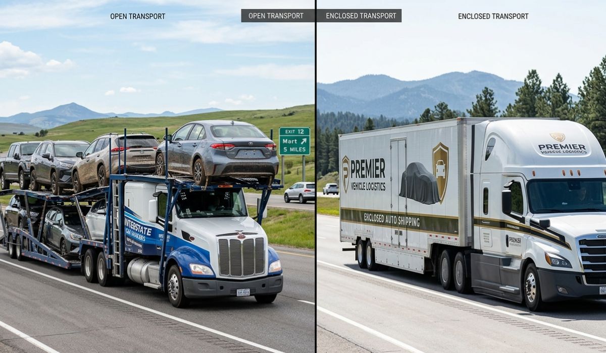 open and enclosed car transport Oregon service options