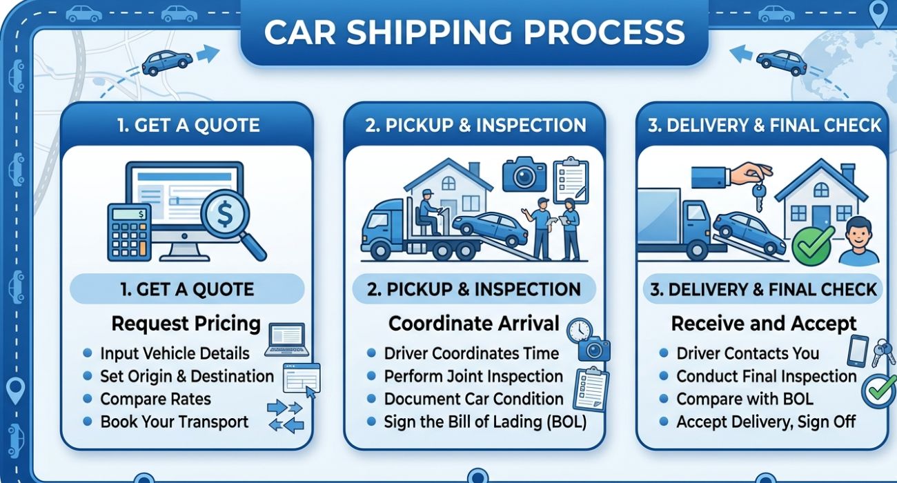 open car transport service in Columbus Ohio