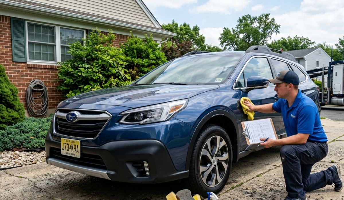 Preparing vehicle for Vermont car shipping inspection checklist