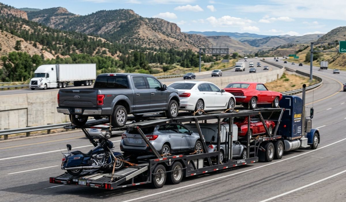 Vehicle types shipped from North Carolina to Virginia