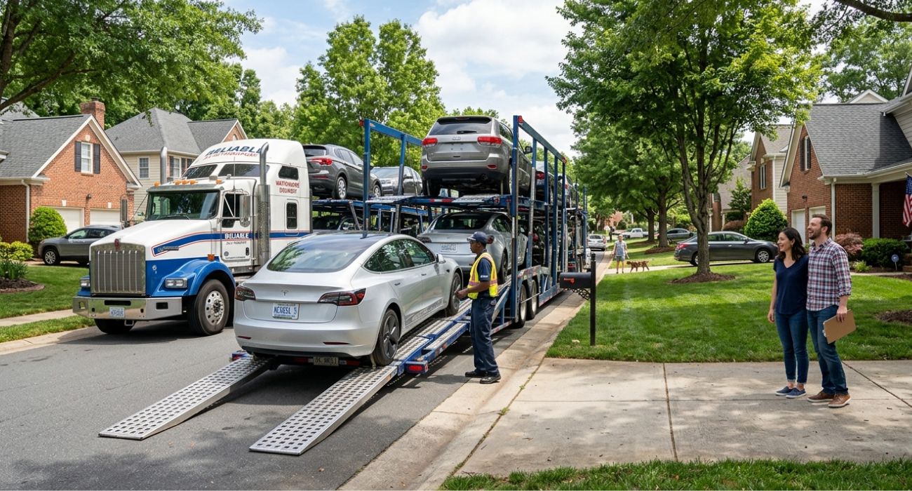 Charlotte North Carolina car delivery service