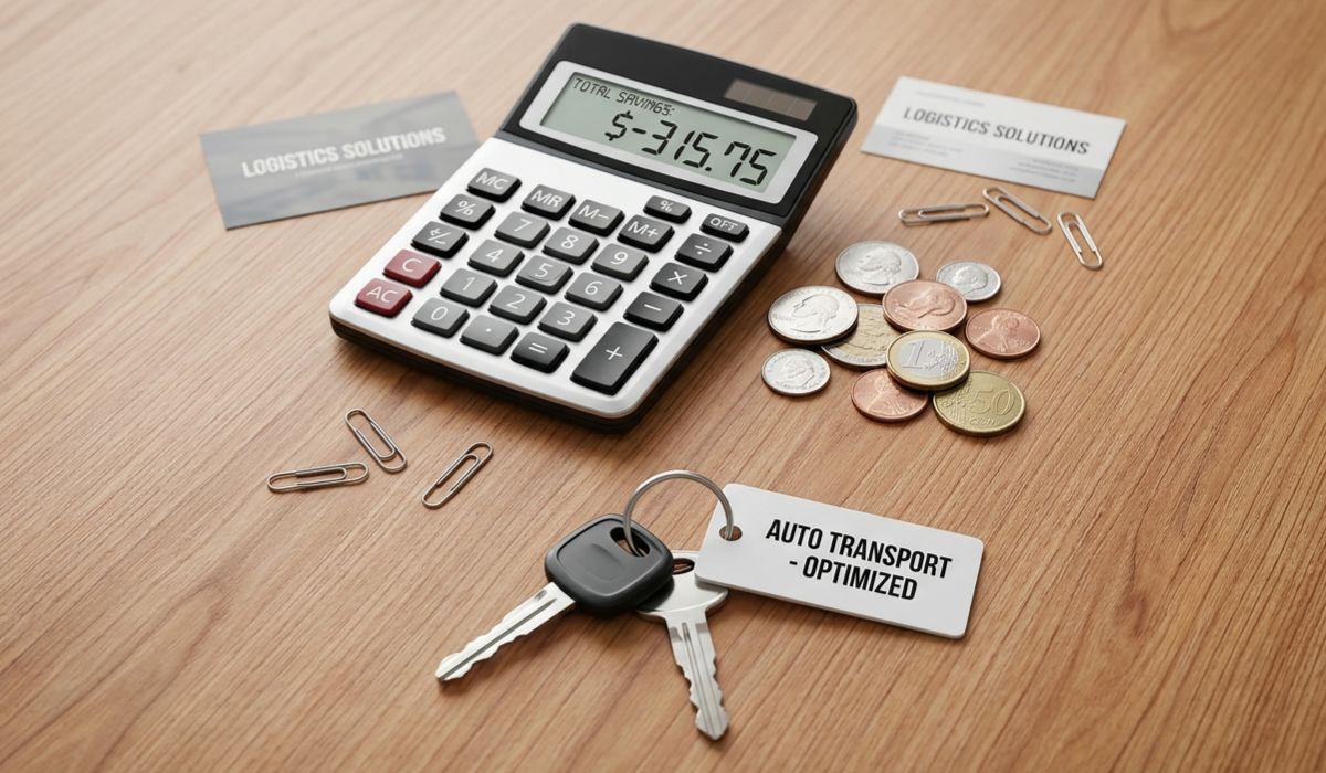 Cost calculator for Louisiana car shipping showing car shipping quote and pricing factors for auto transport services