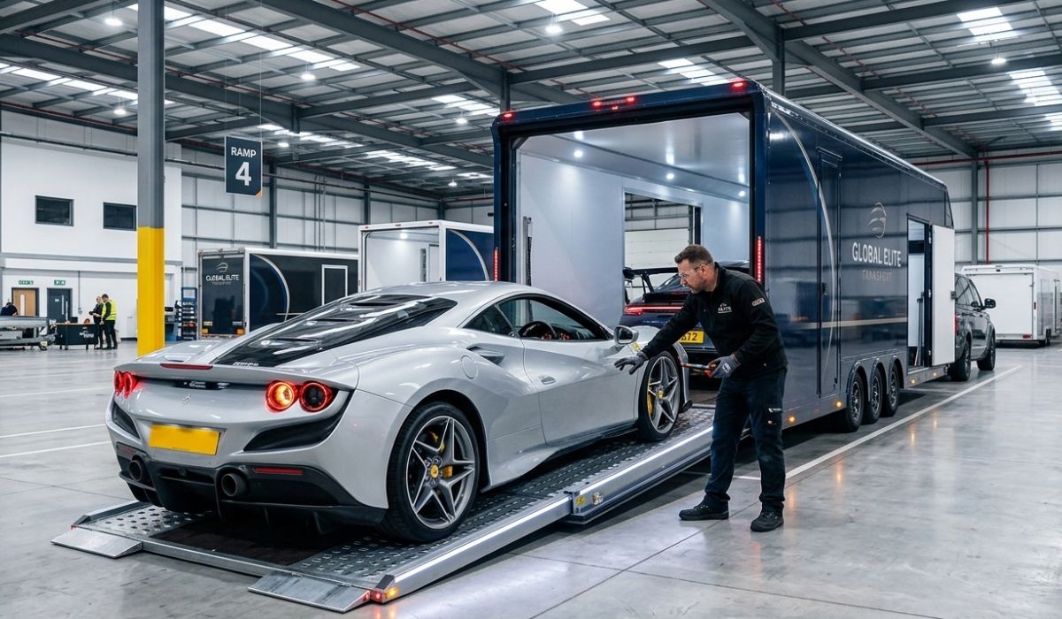 Enclosed auto transport for Mississippi to Florida car shipping protecting luxury and classic cars during secure long distance delivery