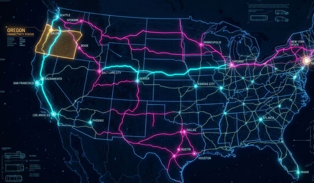 Georgia to California car shipping