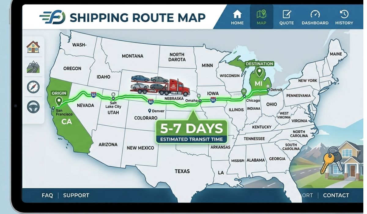 major cities for vehicle shipping NY to TN including New York City Nashville Memphis