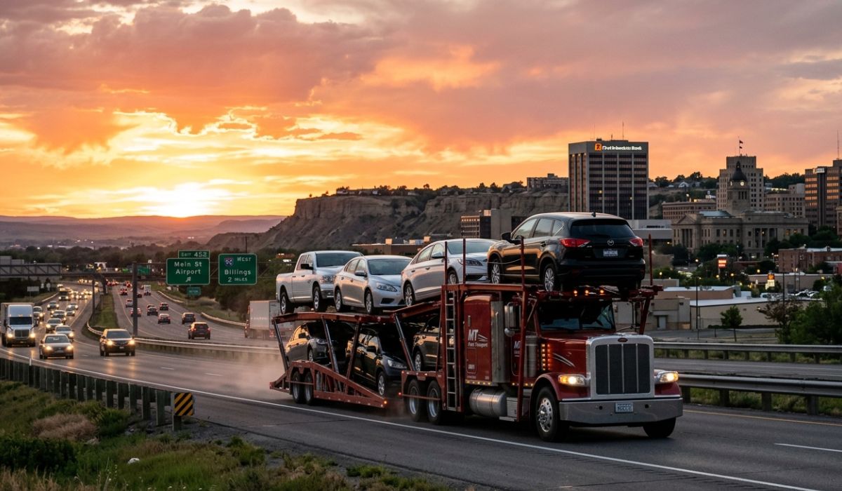 Montana car shipping services in Billings and nearby cities