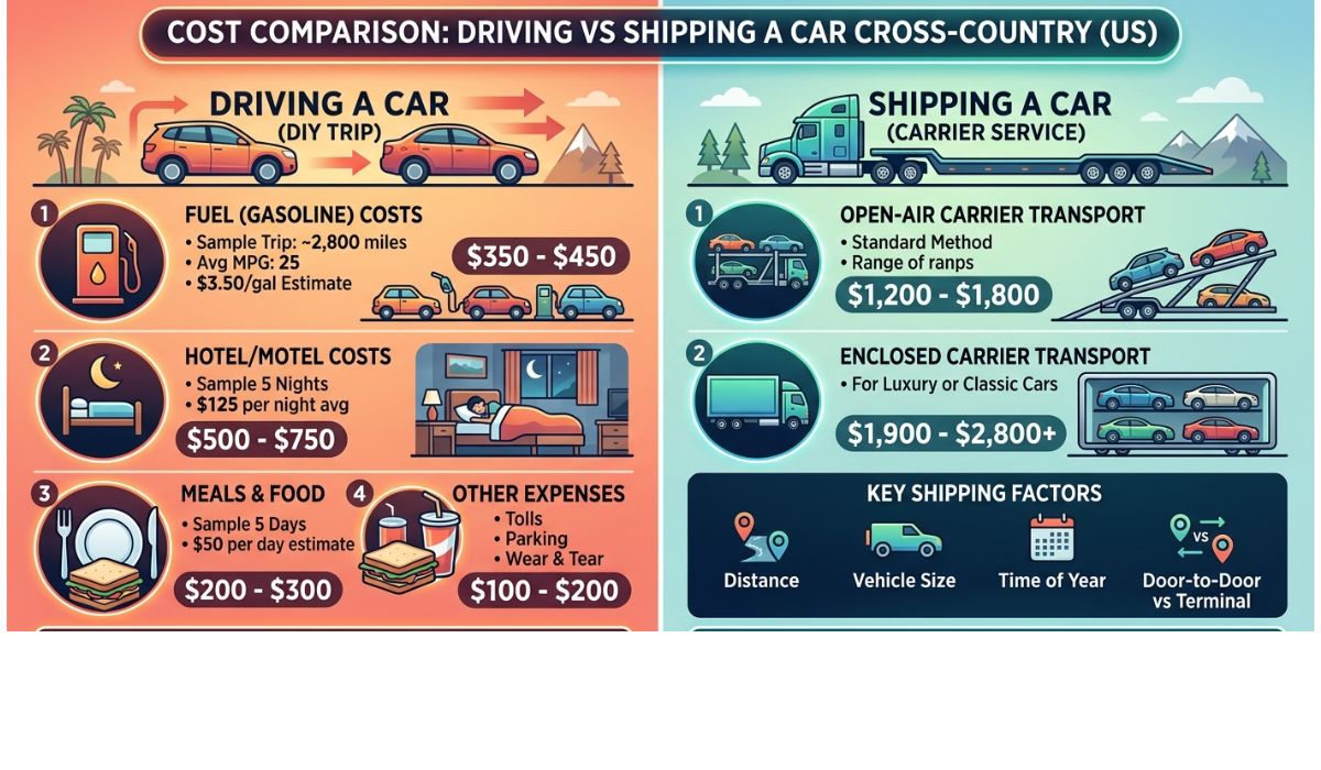 Ohio to Virginia auto transport pricing and shipping cost estimate chart