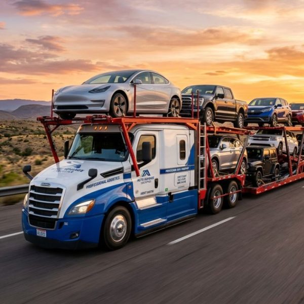 Ohio to Virginia car shipping truck transporting vehicles with SpeedComd Auto Transport