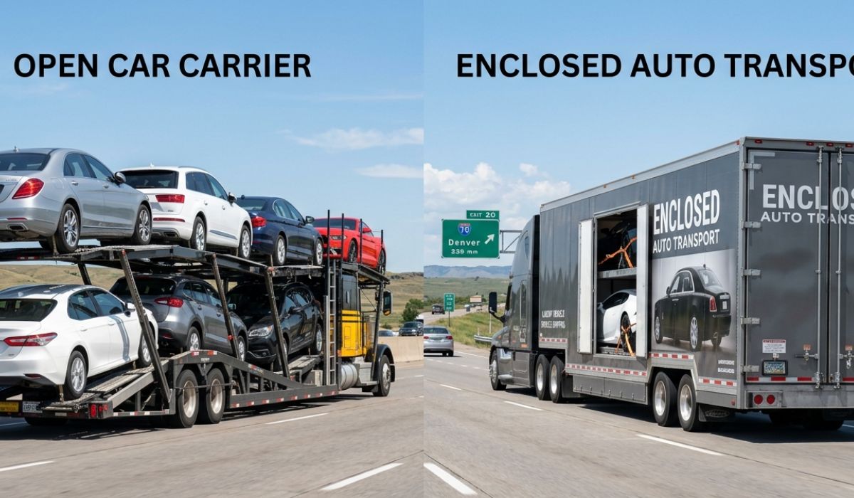 Open and enclosed car transport trailers for Ohio to New York vehicle shipping