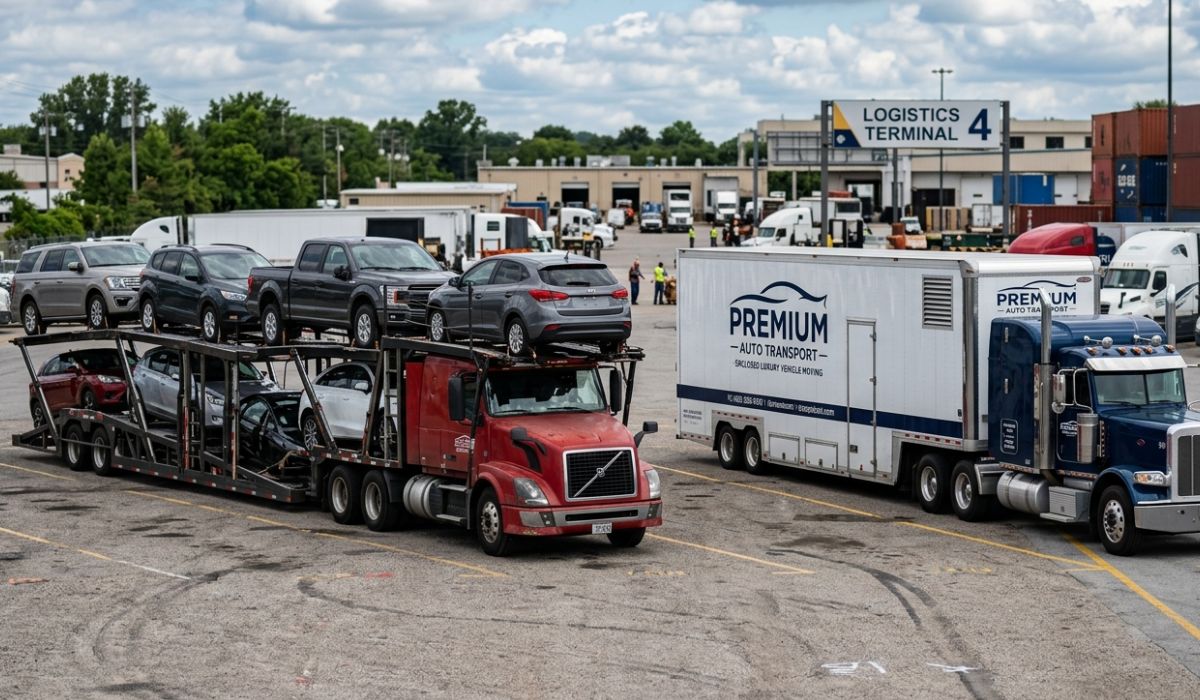 Open vs enclosed Montana auto transport trailers