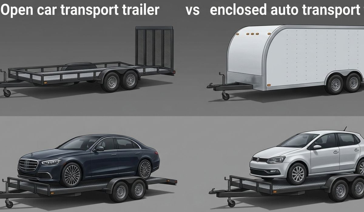 Open and enclosed Huntsville car shipping options provided by SpeedComd for safe vehicle transport