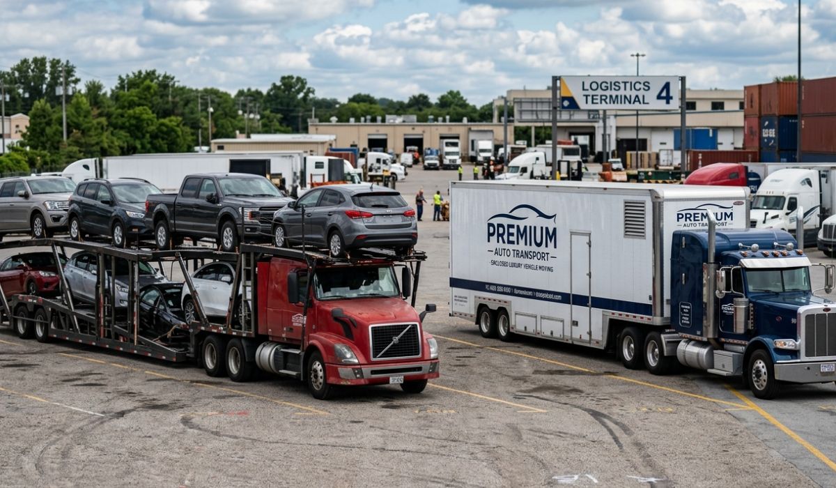 Open and enclosed Nebraska to Florida car shipping carriers transporting vehicles safely across states