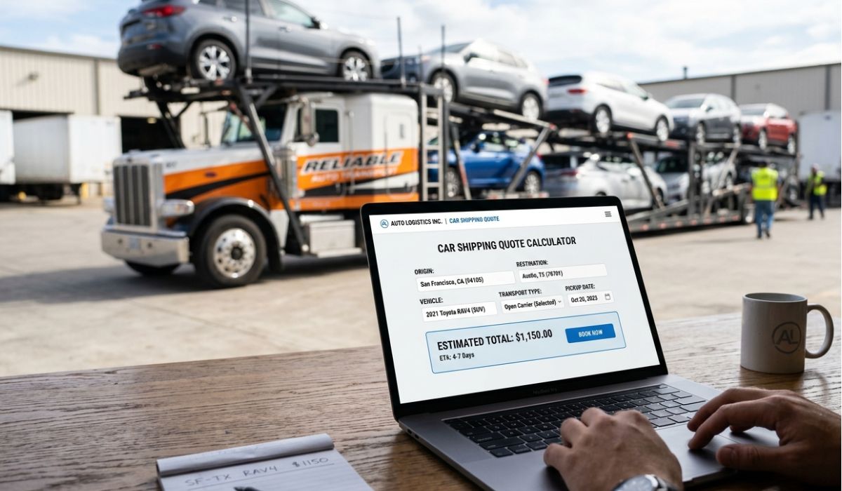 Customer requesting an instant Michigan to Maine car shipping quote online through SpeedComd for fast and affordable auto transport.