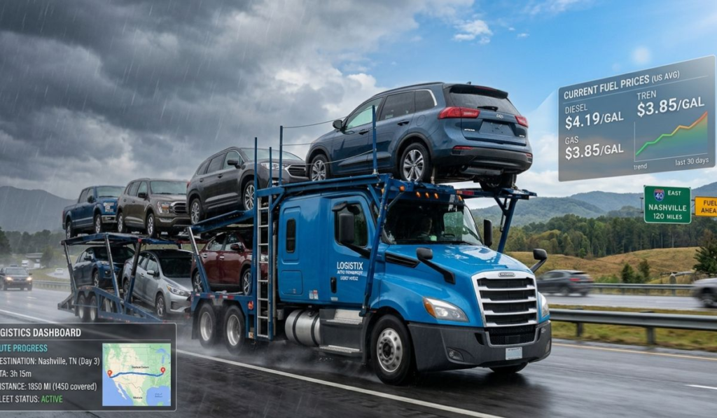 Maine to California Car Shipping
