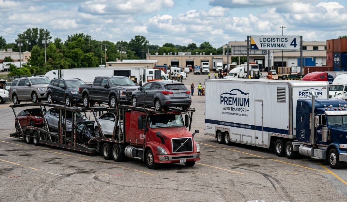 Oklahoma to Texas car shipping cost comparison with open and enclosed auto transport