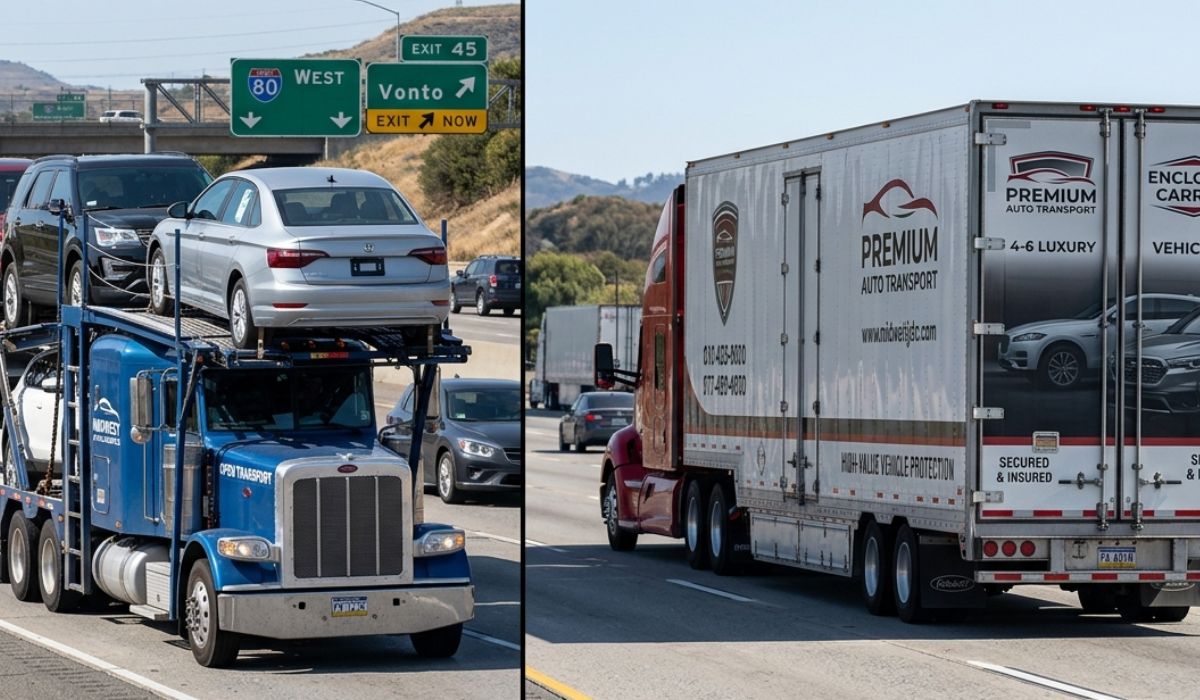 Open and enclosed Brooklyn car shipping services for cars SUVs trucks and luxury vehicles