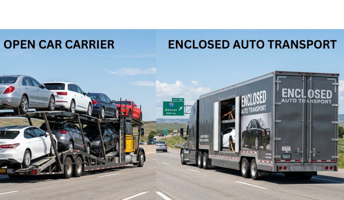 Open and enclosed carriers providing Delaware car shipping for cars, SUVs, and luxury vehicles