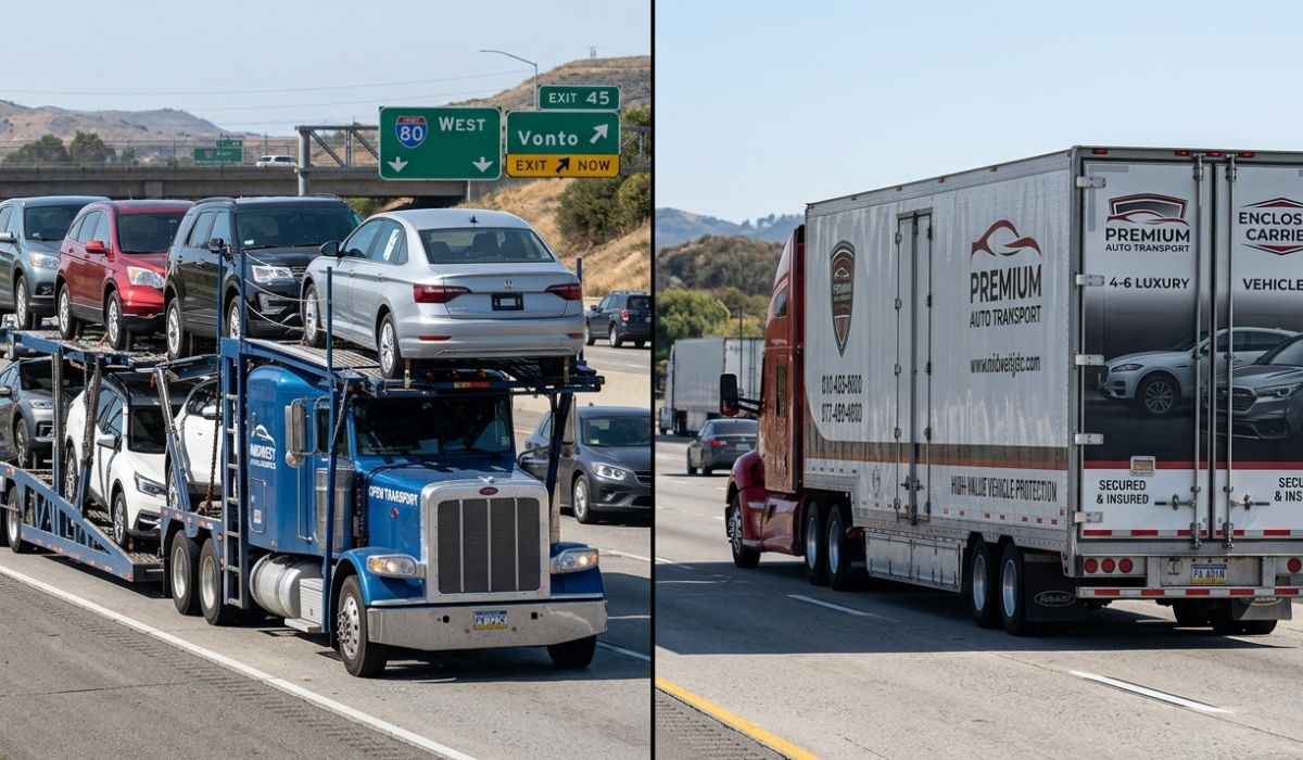 Open and enclosed Massachusetts to Arizona car shipping options offered by SpeedComd for safe vehicle transport