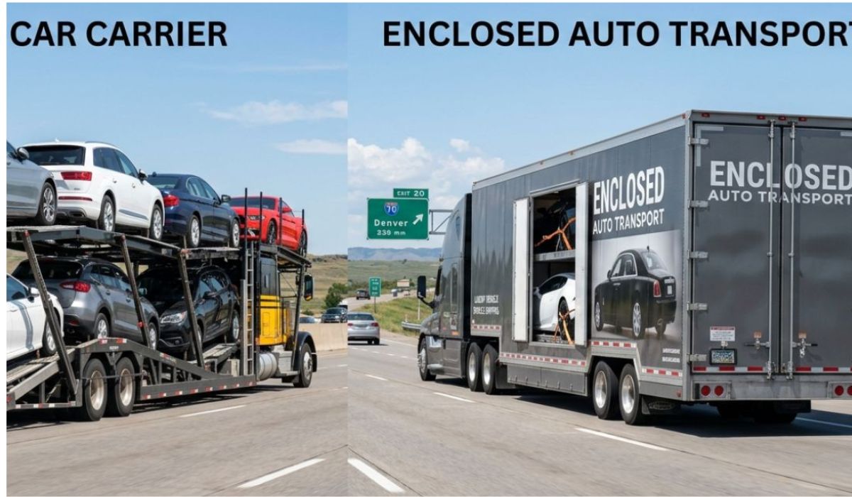 Open and enclosed McAllen car shipping options provided by SpeedComd for safe vehicle transport