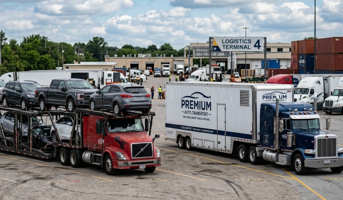 Open and enclosed Mesa Car Shipping services by SpeedComd for safe nationwide vehicle transport