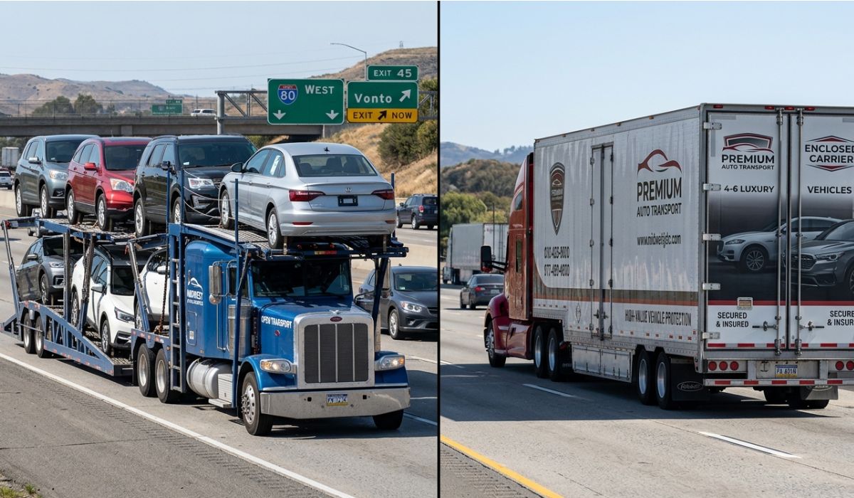 Open and enclosed Montana to New York car shipping trailers offered by SpeedComd