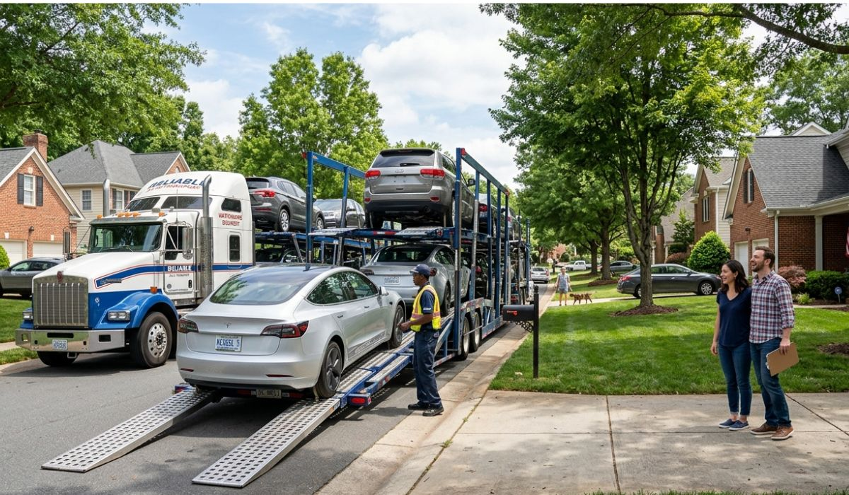 Sarasota car shipping routes across the USA with door-to-door vehicle transport by SPEEDCOMD