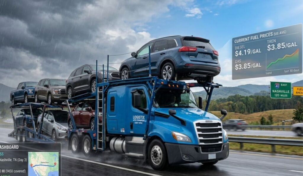 Washington to California car shipping