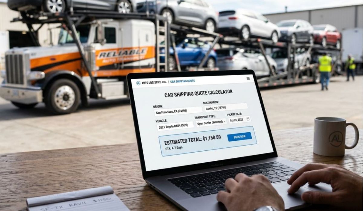 Customer preparing a vehicle for Car Shipping Cincinnati with SpeedComd